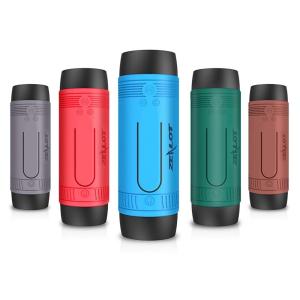 ZEALOT S1 Wireless Bluetooth Speaker Multifunctional Bass Stereo Waterproof Support Flashlight Microphone AUX Memory Card playback