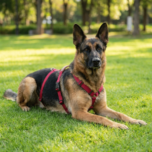 GJURD Adjustable Dog Harness Vest Comfortable Durable Dog Chest Strap Dog Leash Vest Anti Breakaway Training Vest Walking