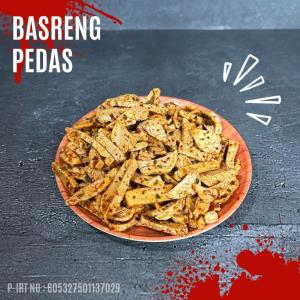 Basreng Extra Pedas Daun Jeruk Basreng Original 100 gr | Bareng Basreng bakso goreng kriuk