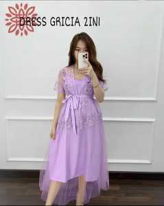 EDM-DRESS GRICIA CARDI 2IN1 / DRESS WANITA MODEL BARU / DRESS BRUKAT MEWAH / DRESS BRUKAT KEKINIAN / DRESS KONDANGAN WANITA / DRESS BRUKAT MURAH / DRESS BRUKAT TERLARIS / BAJU BRUKAT WANITA /INNER DAN OUTER BRUKAT / BISA COD