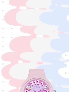 ZGO x Sanrio Melody Quartz Watch Men Women Students Children Cute Cartoon Watch 897