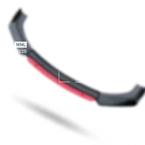 Front Bumper Lip Separator Spoiler Diffuser Four Adjustable Pieces Corrosion Resistant Suitable for Vehicle Protection