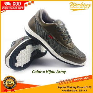 Sepatu Pria Casual U-10 || Sepatu Sneakers Pria Wanita || Sepatu Lari || Sepatu Santai || Sepatu Sport || Sepatu Olahraga Pria Wanita || Sepatu Jogging || bayar ditempat