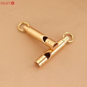 🚚【Local Express Delivery】🚚 Multifunctional Brass Emergency Survival Whistle Portable Keychain Outdoor Tools Training Whistle For Camping Hiking