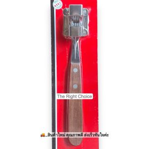 ที่ลับมีดด้ามไม้ ตราเพนกวิน ความยาว 29 ซม. / Knife Sharpener with Wooden Handle Length 29 Cm. Penguin Brand