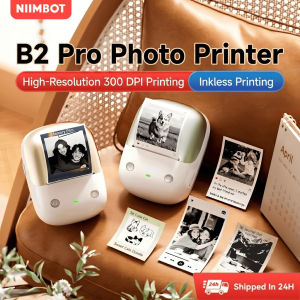 NIIMBOT B2pro Wireless Thermal Photo Printer Sticker Label Custom Picture Tag Sticker Nama