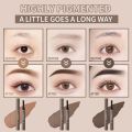 KIMUSE Eyebrow Gel With Brush 2 IN 1 eye brows Cream Pencil Waterproof&Long-lasting Natural Makeup Brow Stamp. 