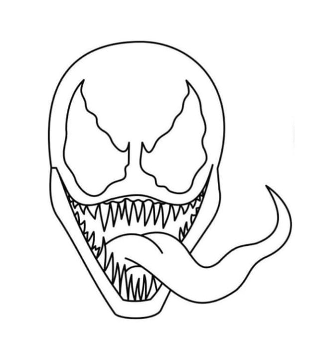Tranh Tô Màu Venom Có Thể In Miễn Phí, Trang Tính và Hình Ảnh cho Người Lớn  và cho Bé (Bé Gái và Bé Trai) - Babeled.com