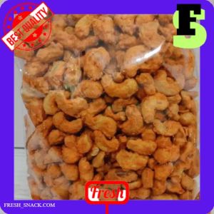 Kacang Mete Pedas 500 Gram Mede Tepung Crispi Pedas