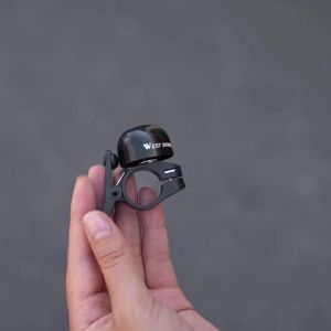 WEST BIKING Bicycle Thumb Bell Ultralight Ring MTB Road Bike Handlebar Horn Aluminum Alloy Road Bike Bells Portable Cycling Bell