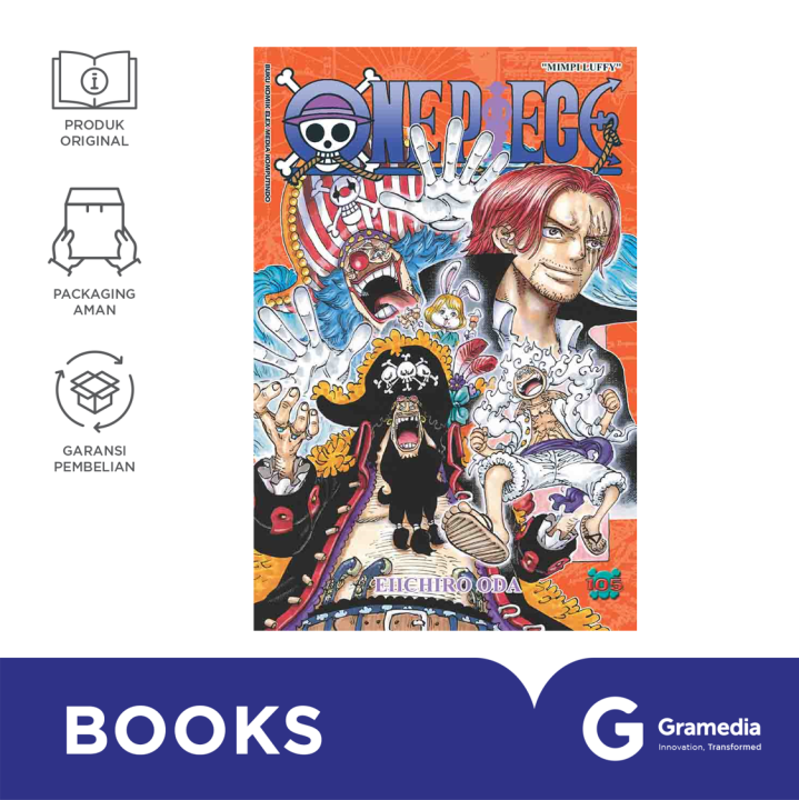 Komik One Piece 105 (Eiichiro Oda)