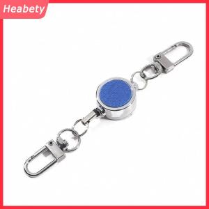 Heabety  ID dây đeo chìa khóa vòng kẹp tên thẻ thẻ kéo chuỗi Reel huy hiệu chủ breastplate khóa vành đai cổ điển Reel nối dài có thể thu vào