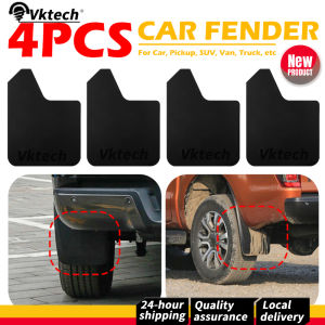 【Fast delivery】 4pcs Car SUV Pickup Van Mud Flaps Mudguards Front Rear Fender Splash Guards