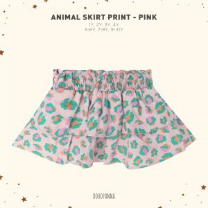 BOHOPANNA - ANIMAL SKIRT PRINT - ROK ANAK