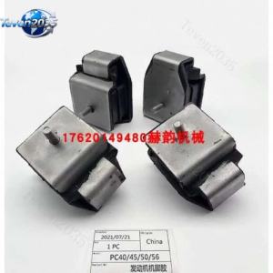 Komatsu Excavator parts PC40MR-2 Engine Support PC45MR-8 PC40 Engine Support Shock Absorber PC55MR-1 PC55MR-2 Engine Support Shock Absorber PC56-7 Engine Support