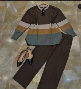 Salsa Set / Setelan Kondangan Wanita Jumbo Caramel Knit Ukuran M - L - XL - XXL / Baju Atasan Dan Bawahan Wanita Syari LD 130CM / Baju Import Perempuan Korean Style Terbaru 2024 / Busana Lebaran Wanita Terbaru 2024 / COD / Baya Ditempat / Setelan Murah