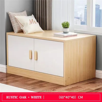 [24-hour shipping]Mocoo Bay window cabinet Wardrobes Drawers Simple Sideboard Sideboard Cabinets Storage Cabinets Wardrobes TV cabinet shoe cabinet