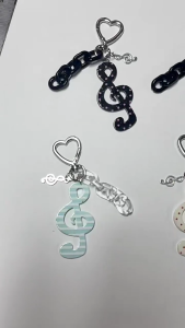 Sáng tạo chấm sọc Keychain Túi đa năng Phụ kiện điện thoại vui vẻ trang trí cho cô gái thiếu niên