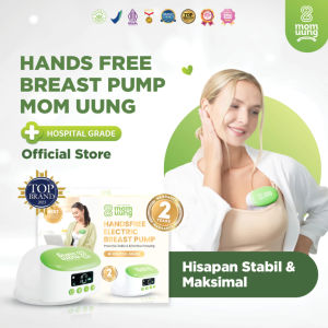 Mom Uung Handsfree Breast Pump / Pompa ASI Portable Handsfree Wireless Dual Mode / Hospital Grade