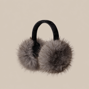 NEXTYOO Warm Winter Earmuffs Faux Fur Folding Earflap Protection Fashion Portable Plush Earmuffs for Men Women
