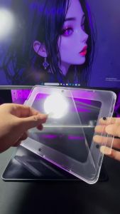 ฟิล์มเหล็กสําหรับ Ipad การติดตั้งไร้ฝุ่นลายนิ้วมือและหน้าจอกันฝุ่นคริสตัลใสและละเอียดอ่อนสูง