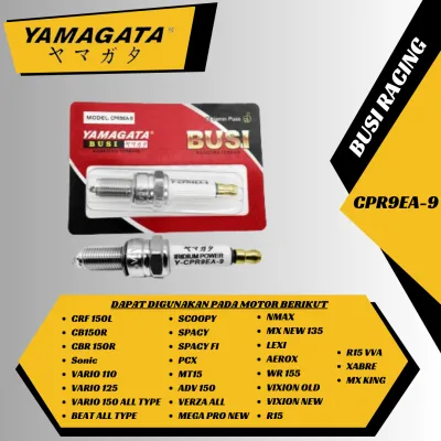Busi Racing Iridium CPR9EA Beat FI POP SCOOPY FI ESP VARIO 110 125 150 JUPITER MX VIXION NMAX AEROX