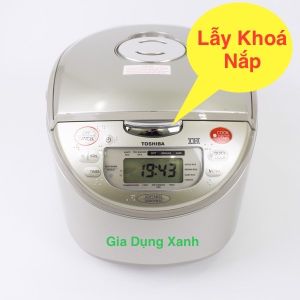 Lẫy khóa nắp nồi cơm điện Toshiba Model RC-18RH và RC-10RH Kèm lò so