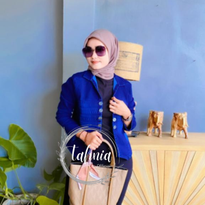 Jaket Jeans Crop Bolero Blazer Jeans Premium Wanita Terbaru