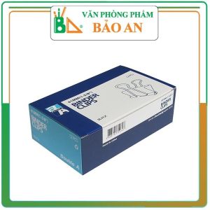 Kẹp bướm 41mm ( Kẹp đen 41mm) hộp 12 cái - Văn phòng phẩm Bảo An