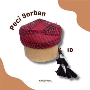 Peci Kuluk Songkok Kopiah Sorban/Imamah Permanen (kode: 1D) Anak sampai Dewasa
