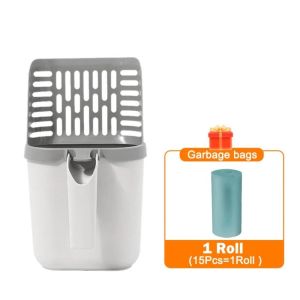JPTD Plastic Cat Litter Shovel Widen Removable Cat Litter Scoop Pet Supplies Portable Cats Sand Shovel Home