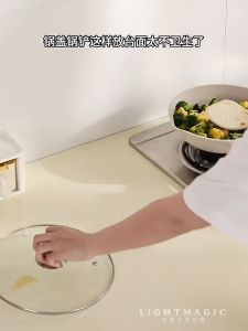 BHQ Silicone Rack Kitchen Tools Spoon Rak Spatula Holder Pot Lid Storage Pad Mat Cooker Shelf