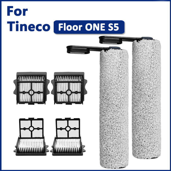 Parti di ricambio per rullo spazzola per aspirapolvere Wet Dry senza fili Tineco Floor ONE S5 Combo 6 Parti di ricambio per rullo spazzola per aspirapolvere Wet Dry senza fili Tineco Floor ONE S5 Combo 6