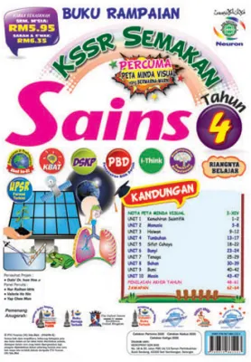 BUKU RAMPAIAN KSSR SEMAKAN SAINS TAHUN 4