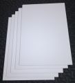 SINTRA BOARD 3mm A4 5pcs WHITE. 