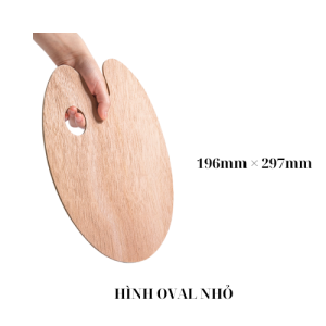 Bảng gỗ khay gỗ pha màu sơn loại hàng cao cấp dành cho họa sĩ