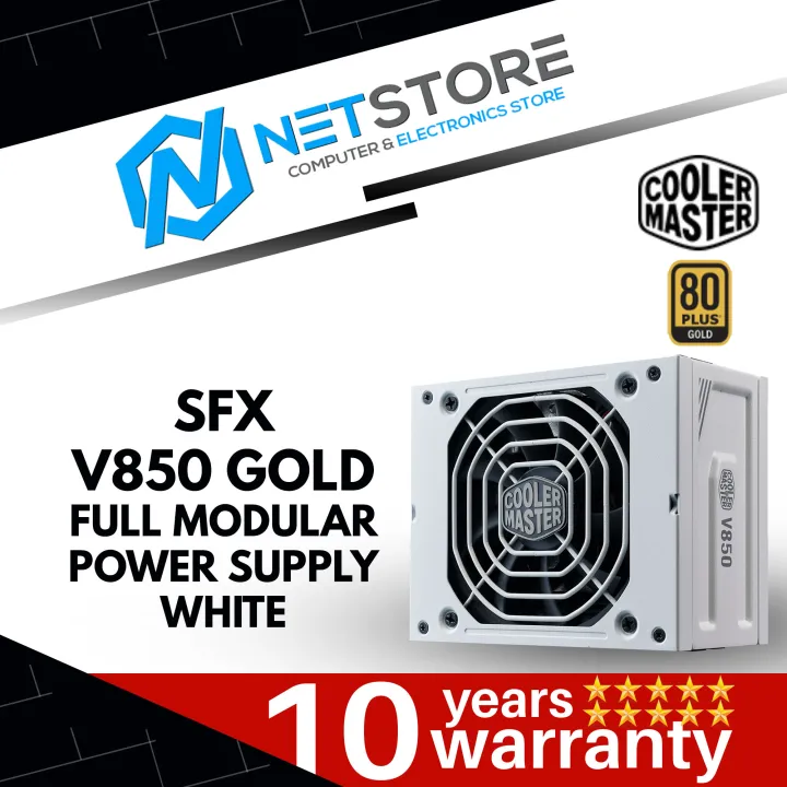 COOLER MASTER SFX V850 GOLD FULL MODULAR POWER SUPPLY WHITE - MPY-8501-SFHAGV-WK