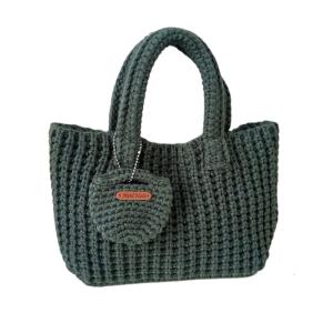 Unique Design Crochet Handbag Lightweight and Stylish Top Handle Bag Soft Handbags for Everyday Use by Craft Lover