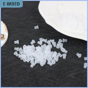 【E-WOITD】 50PCS CISS Hollow Plug Transparent Ink Rubber Plug Empty Connector for