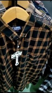 KEMEJA FLANEL PRIA LENGAN PANJANG MOTIF  TERLARIS 57 ABU