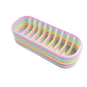 SWEET TIM Portable Diamond Packets Storage Box Gradient Color 10 Grids Bags Storage Rack Convenient Space Saving Jewelry Storing Tools Painting Drills