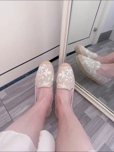 Womens Espadrilles Flats with Platform for Casual Wear ladies shoes