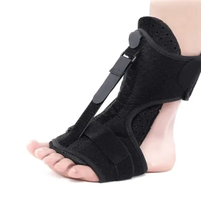 VTTO Adjustable Plantar Fasciitis Night Foot Splint Drop Orthotic Brace Elastic Dorsal Night Splint