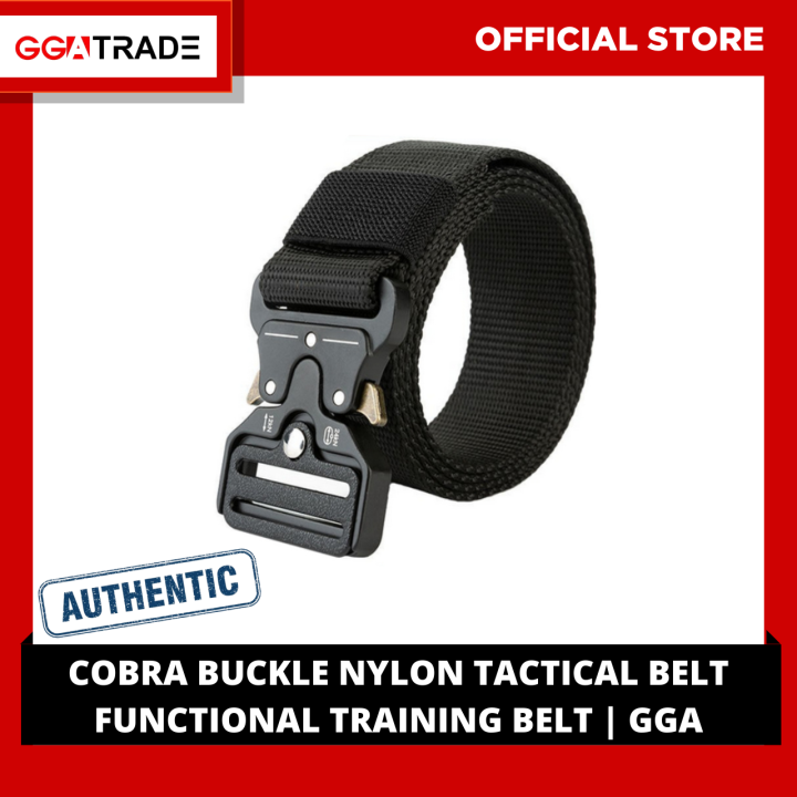 Camouflage Nylon Belt With COBRA FM Quick Release Buckle - 1" Low Profile Everyday Belt