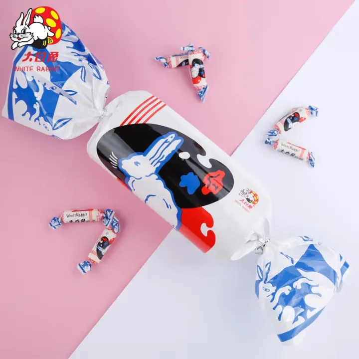 Whte Rabbit Candy White rabbit toffee giant super-large gift box authentic milk candy ...