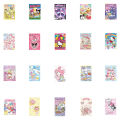 New 62PCS Hello Kitty waterproof Sticker Toys for Girls Kawaii Stickers Cute Sticker Pack Sanrio Stickers Laptop Skin Kuromi My Melody Sticker. 