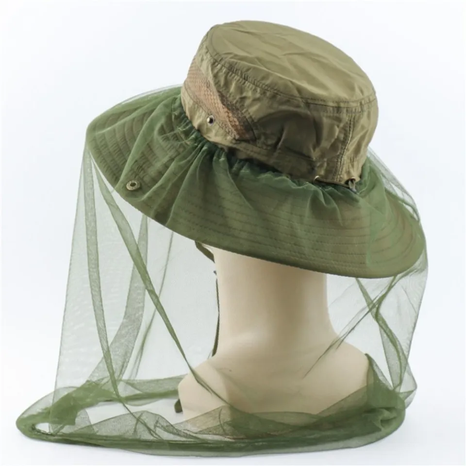 Cheap Fishing Head Face Protector Outdoor Fishing Sun Cap Insect