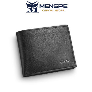 MENSPE Mens Short Wallet Retro Wallet Soft PU Business Wallet Fashion Wallet Multi-Card Position Wallets Travel Purses Coin Pouch ID Credit Cards Holders