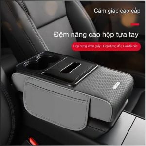 hộp tựa tay ô tô thời trang hộp đựng đồ hỗ trợ khuỷu tay vỏ bảo vệ hỗ trợ mềm mại và êm ái chống ẩm