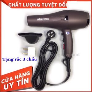 Máy sấy tóc Davines 6690-2500w công suất lớn có ánh sáng ion xanh hương thơm khi sấy + Tặng zắc 3 chấu